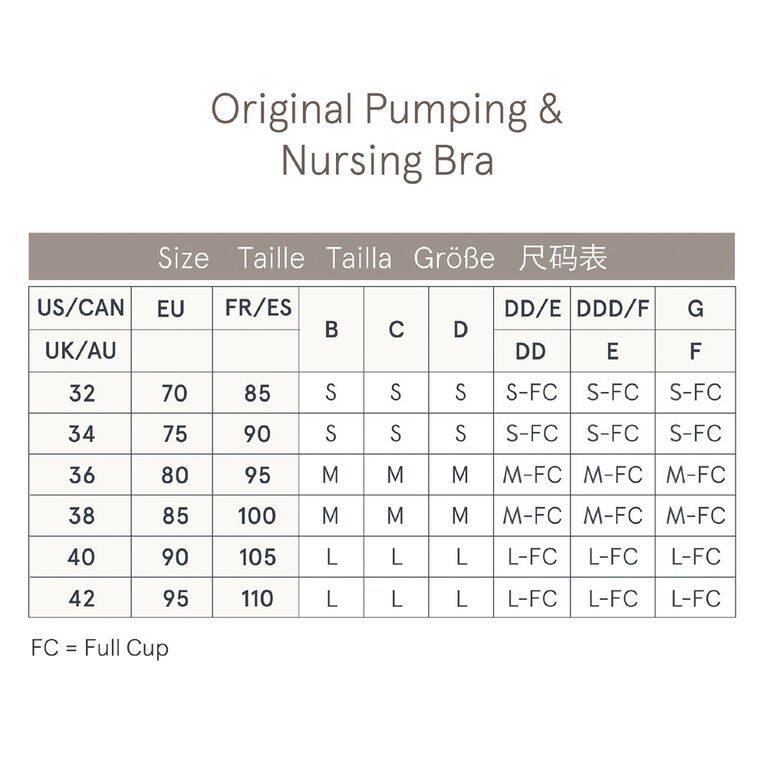 Bravado Designs Original Pumping & Nursing Bra, Black
