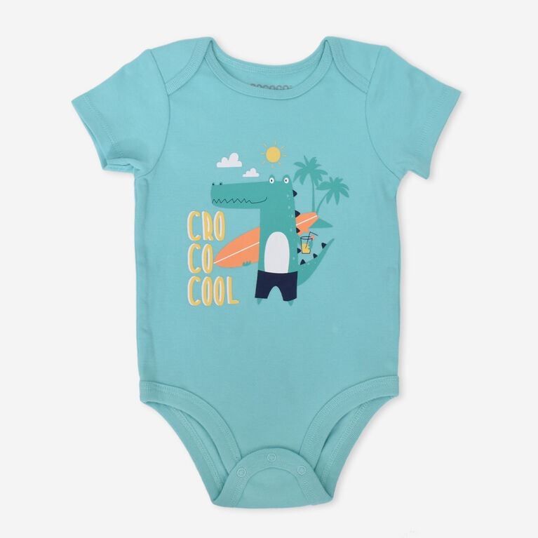 Rococo Bodysuit Aqua 9-12 Months