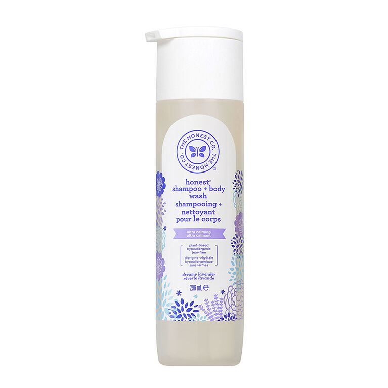 The Honest Company 296mL Shampooing / Nettoyant pour le corps Dreamy Lavender