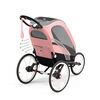 Cybex Zeno Trailer Frame In Black + Pink