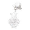 Rock a Bye Baby Salopette 2 Pièces Ensemble : Blanc 3-6M