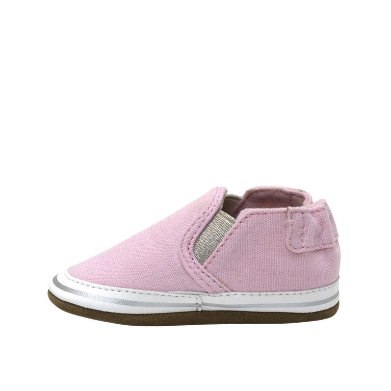 Robeez - Soft Soles - Leah Basic - Pink 0-6 months