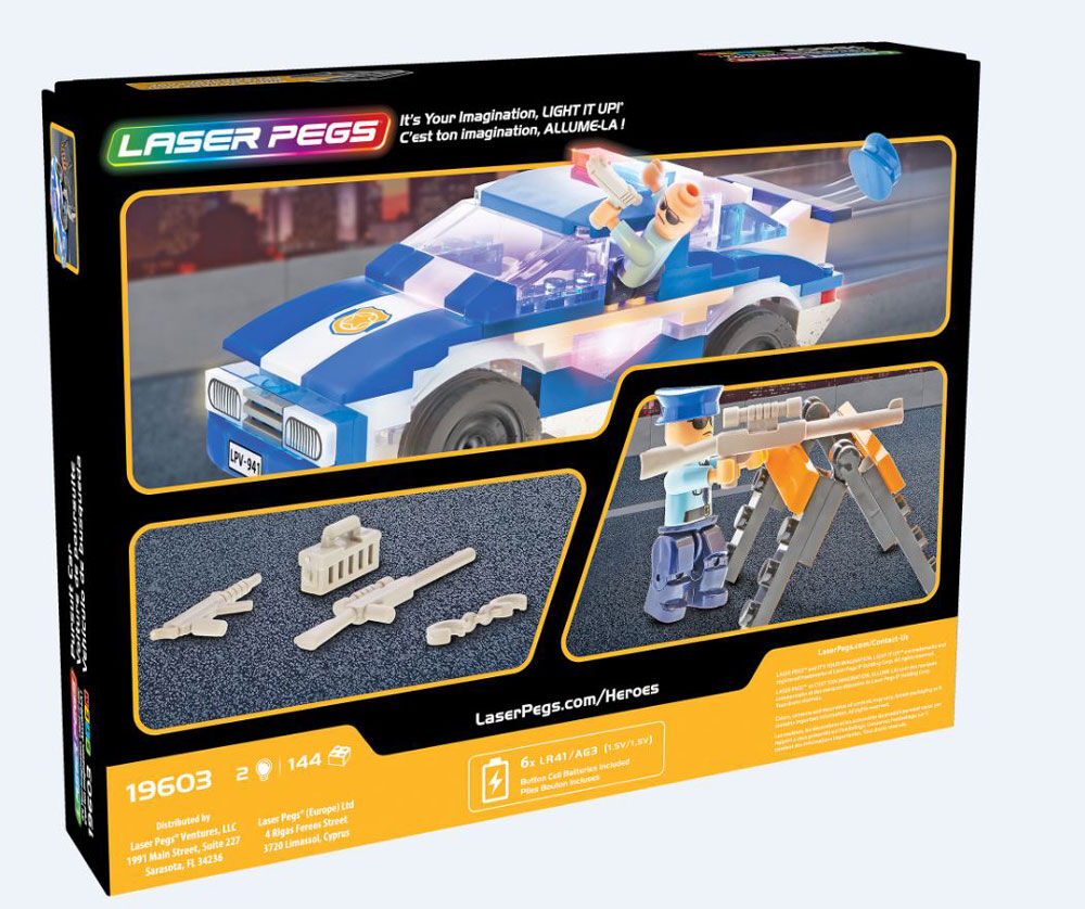 Laser pegs police cheap