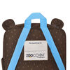 ZOOCCHINI - Toddler, Kids Everyday Square Backpack - Garderie, crèche, jardin d'enfants, cartable - Bosley l'ours