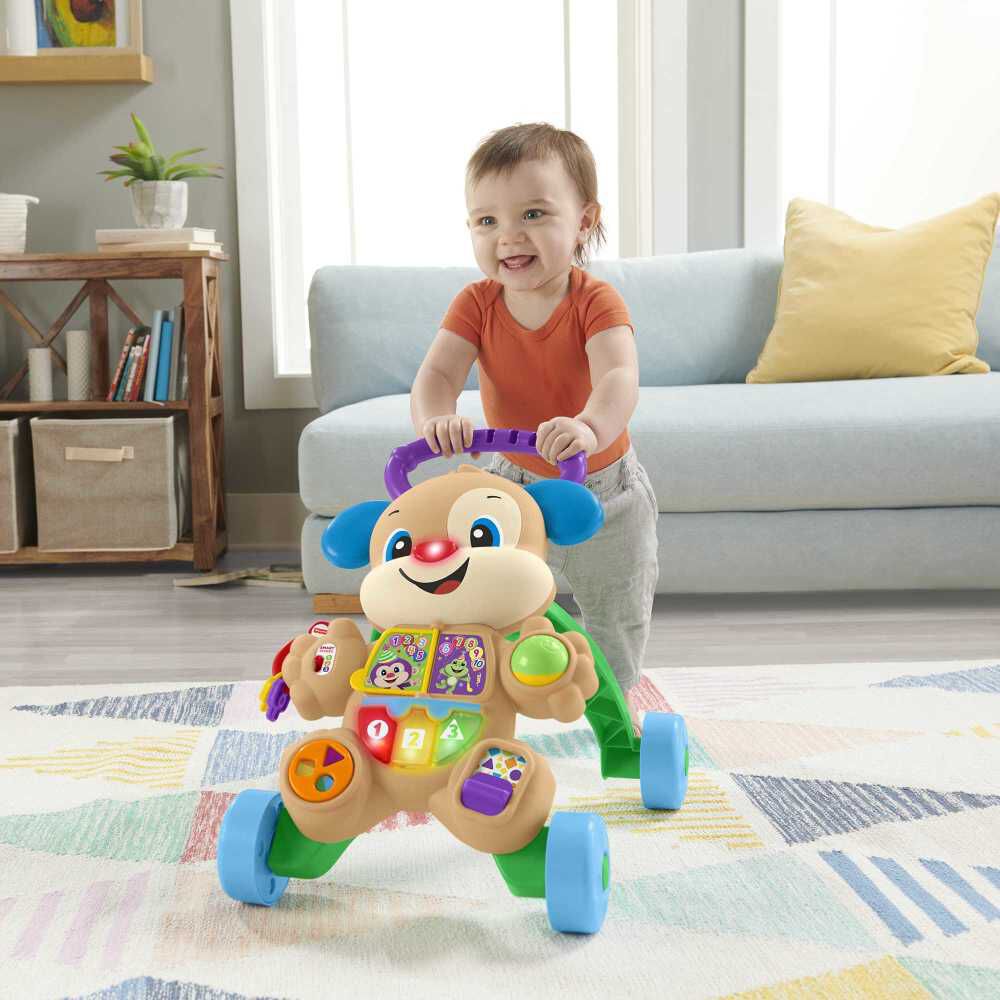 trotteur chien fisher price