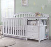 Sorelle Berkley Crib & Changer - Blanc.