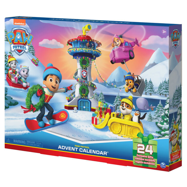 PAW Patrol, 2021 Advent Calendar with 24 Exclusive Toy Figures and