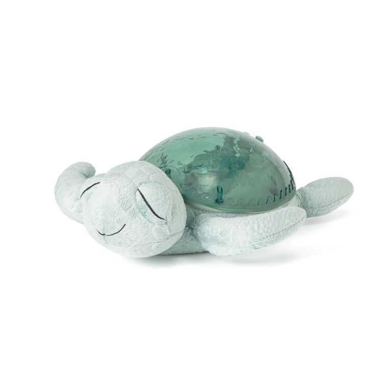 Tranquil Turtle Vert de Cloud b Veilleuse Tortue en Peluche à Effet Sous-Marin avec Musique