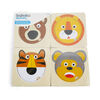 Imaginarium Discovery - Wooden Baby Animal Puzzle Assortment - Animal Face