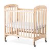 Foundations Next Gen Serenity Fixed-Side Compact Slatted Crib, Natural