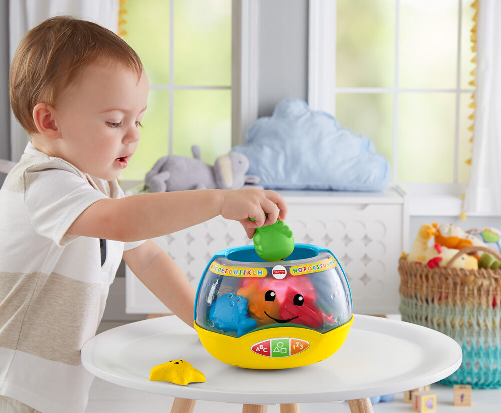 fisher price laugh and learn magical fish bowl
