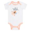 Koala Baby 4 Pack Short Sleeve Bodysuit White