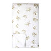 Baby Mode Signature Muslin Plush Blanket: Tan Folliage