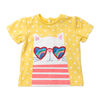 Lily & Jack Ensemble de leggings 2 Pièces : Chat jaune