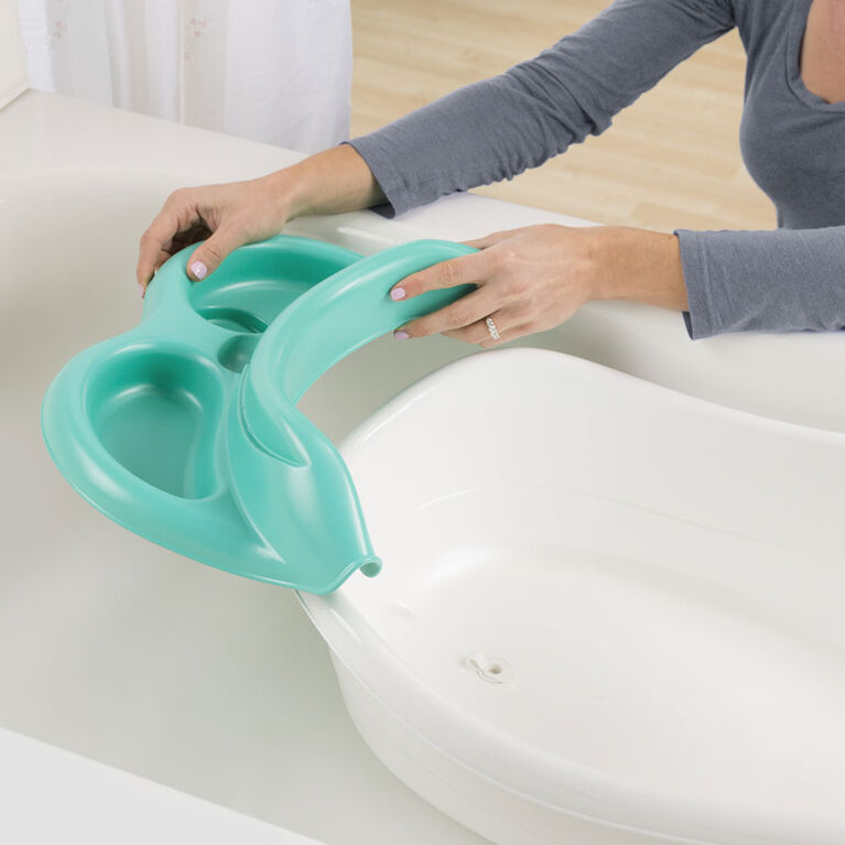 Baby Bath Assist : GreenChief 500lb Adjustable Shower Chair with Back, Heavy ... - To keep your baby warm, you can pour warm water over his or her body throughout the bath.
