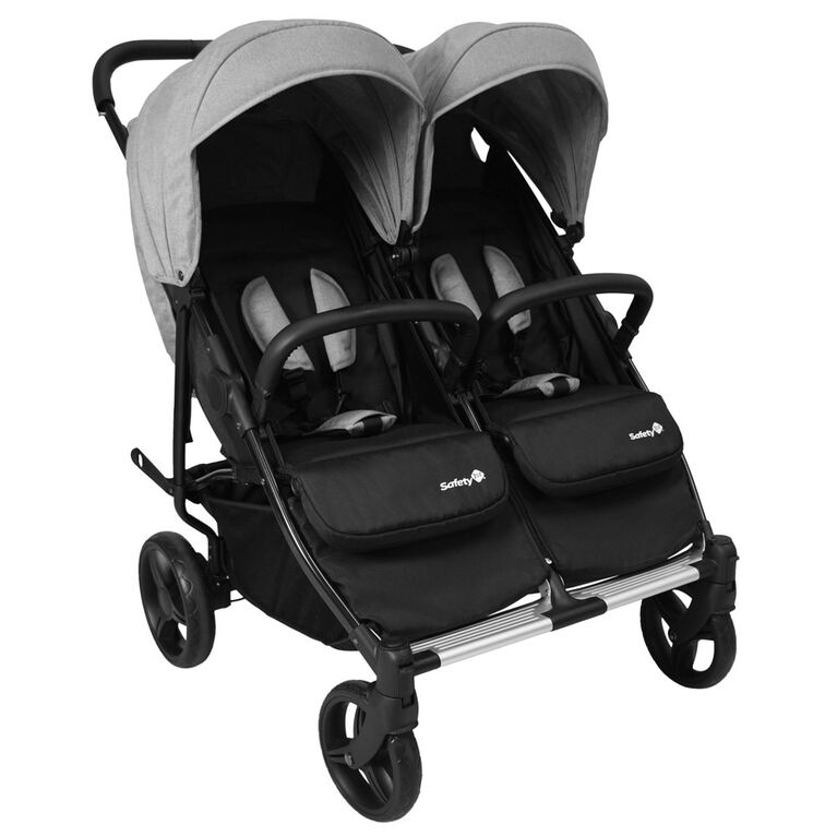 Safety 1st Double Duo Stroller - Flint Grey