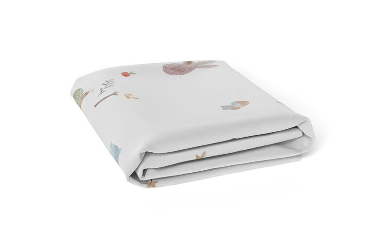 Kushies - Percale Dream crib sheet Forest