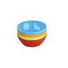 First Essentials by NUK Bunch-a-Bowls, Assorted Colours, 4-Pack