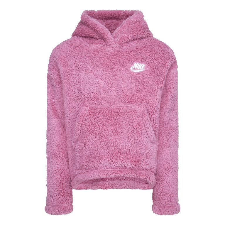 Nike women's pullover sherpa hoodie online