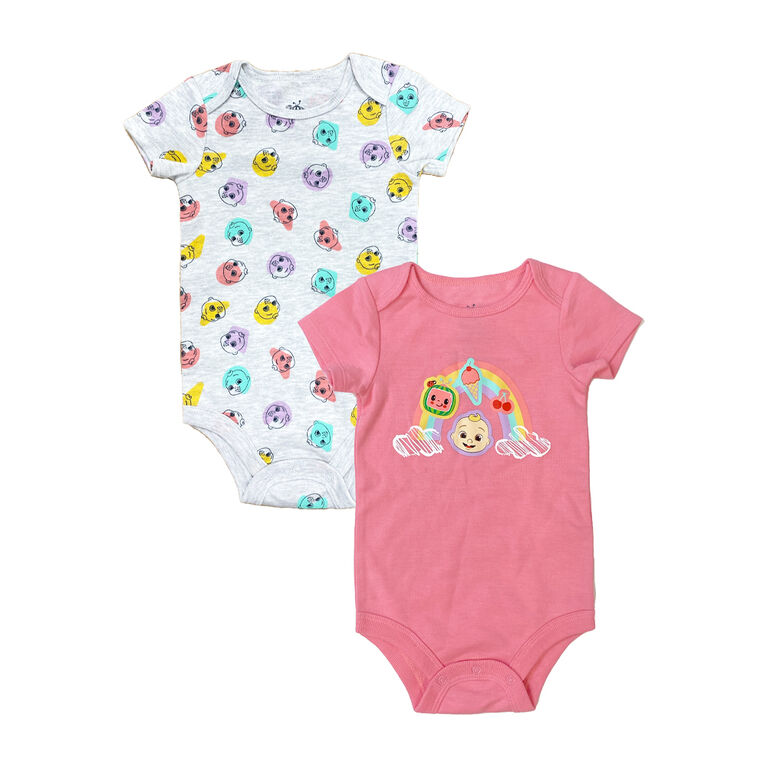 CoComelon – Combinaison pyjama ensemble deux pièces – Rose – Taille 18 à 24 mois – Exclusif à Toys R Us
