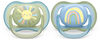 Avent Ultra Air Pacifier  0-6m sun/rainbow 2pk