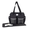Eddie Bauer Gotham Duffle Diaper Bag - Black