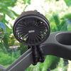 Ventilateur Portatif a pied flexible de Nuby - Noir