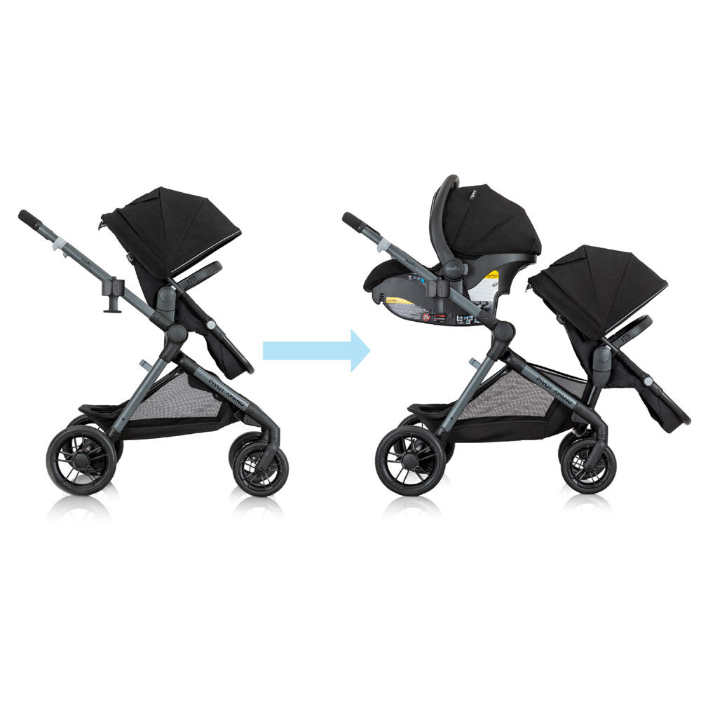 Poussette 2025 double simple