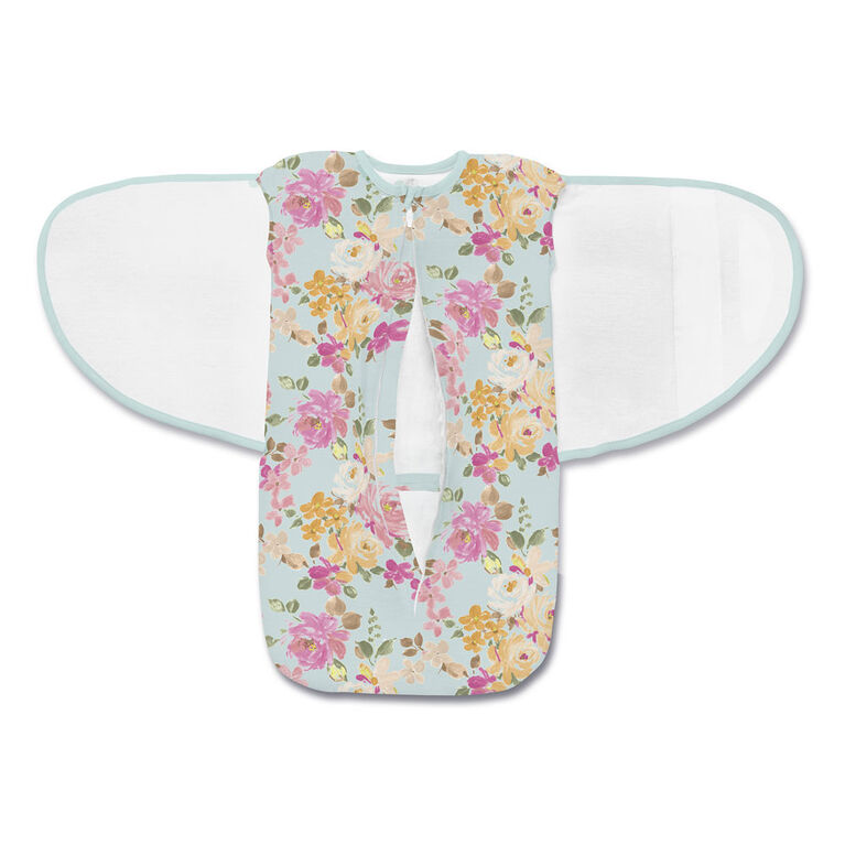 BreathableBaby Swaddle Trio - Watercolor Blooms