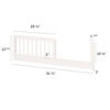 South Shore, Toddler Rail for Baby Crib - Pure White