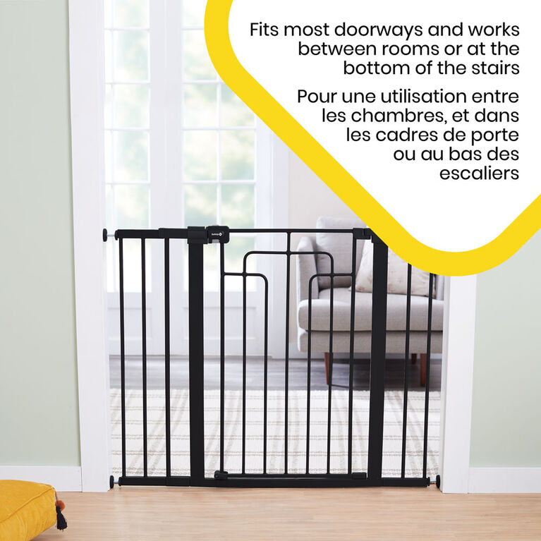 Barrière contemporaine haute et large avec SecureTech