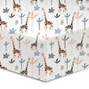 Koala Baby - 1 Piece Percale Sheet Giraffes