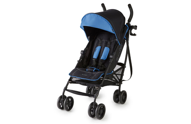 Summer Infant 3Dlite+ Ultimate Convenience Stroller - Blue Matte Black  <br>