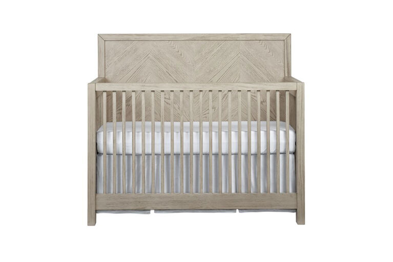 Oxford Baby Manhattan 4 in 1 Convertible Crib Champagne Mist - R Exclusive