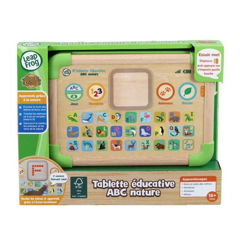 LeapFrog Touch and Learn Nature ABC Board - French Edition