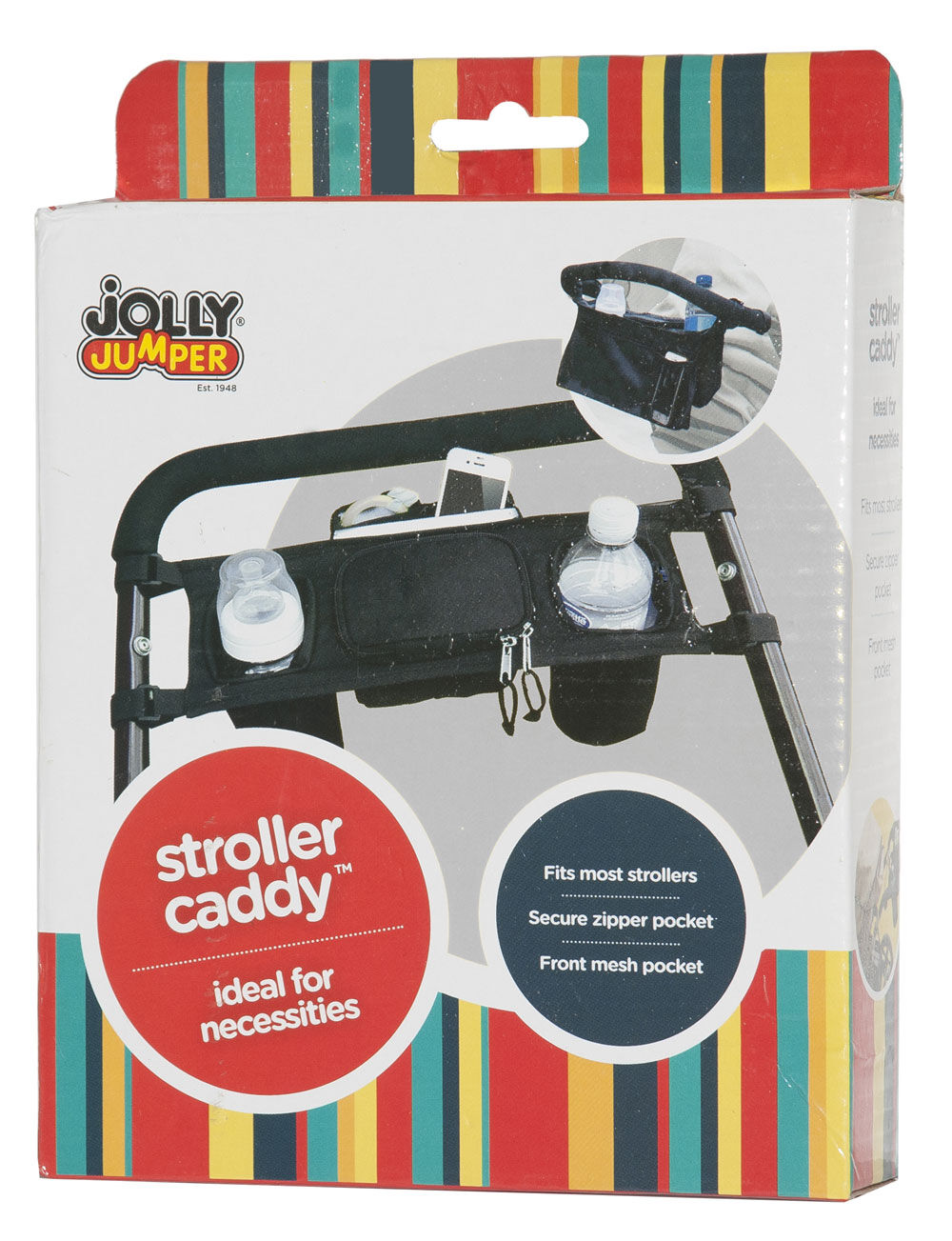jolly jumper stroller caddy