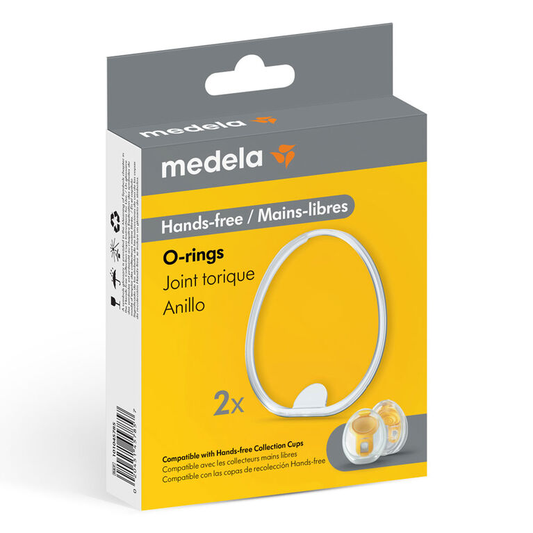 Medela O-Rings for Hands-free Collection Cups, 2-Pack