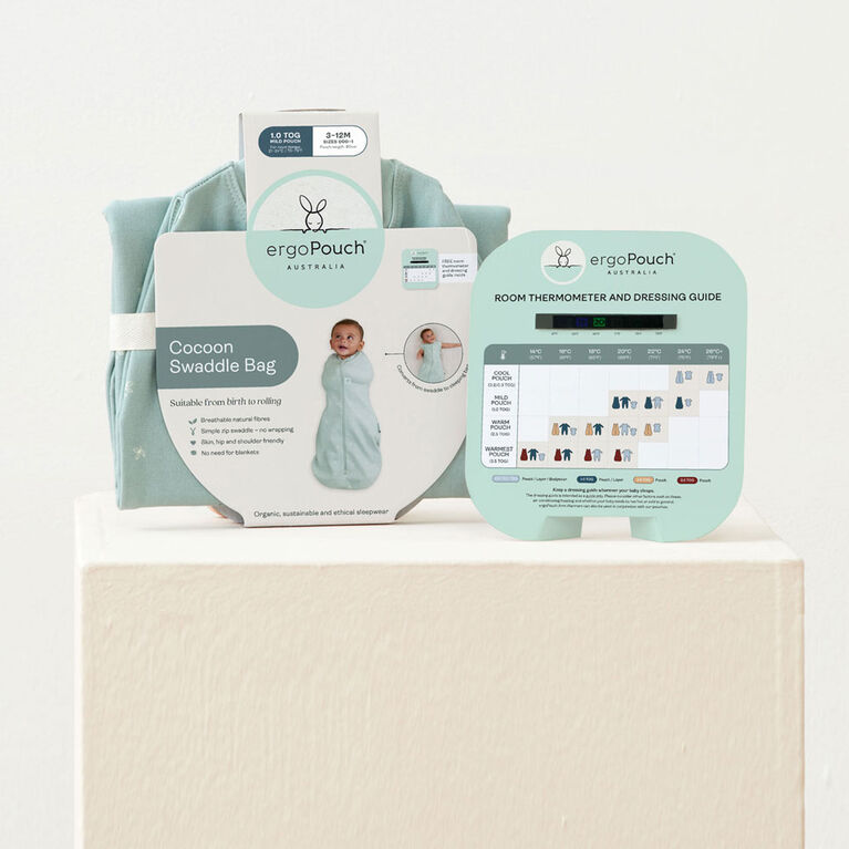 ergoPouch Sac à emmailloter Cocoon 0.2 TOG Ciel nocturne 0 à 3