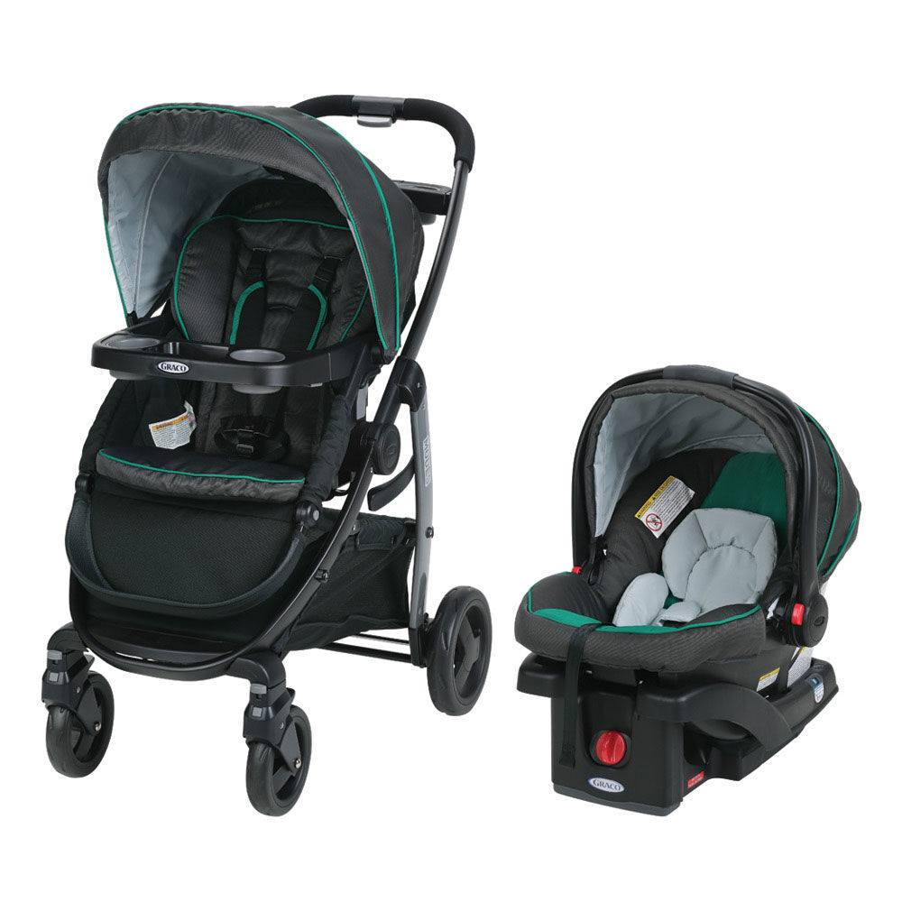How to use graco click hotsell connect stroller