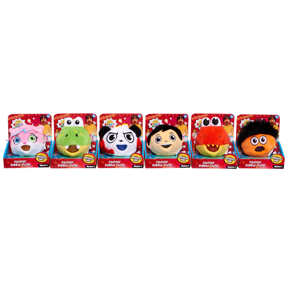 Ryan s World Squishy Bubble Plush Gus English Edition