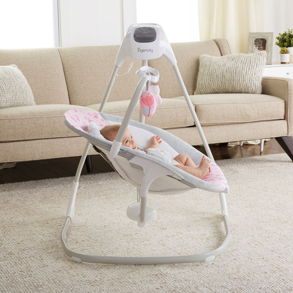 Simple comfort cradling swing clearance