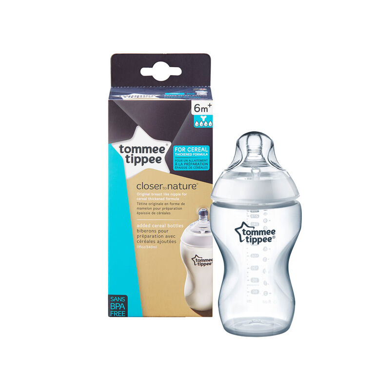 Tommee Tippee 11oz Added Cereal Closer To Nature Bottle