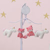 Bedtime Originals - Rainbow Unicorn Musical Baby Crib Mobile - Pink