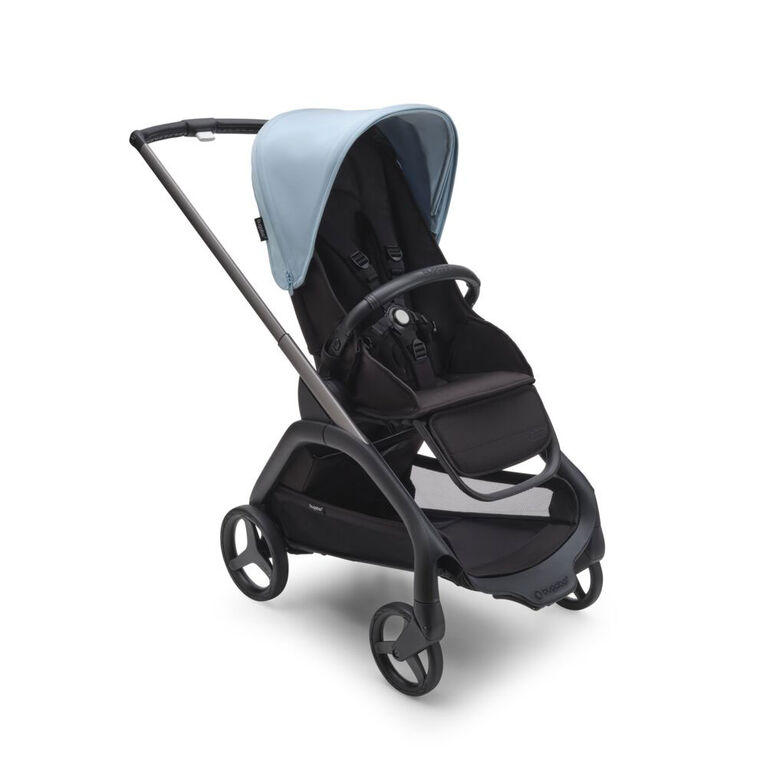 Bugaboo Poussette Dragonfly - Noir et bleu