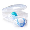 Ensemble de 2 sucettes orthodontiques Deco NaturalFit de Chicco, 0 Mois+ - Bleu.