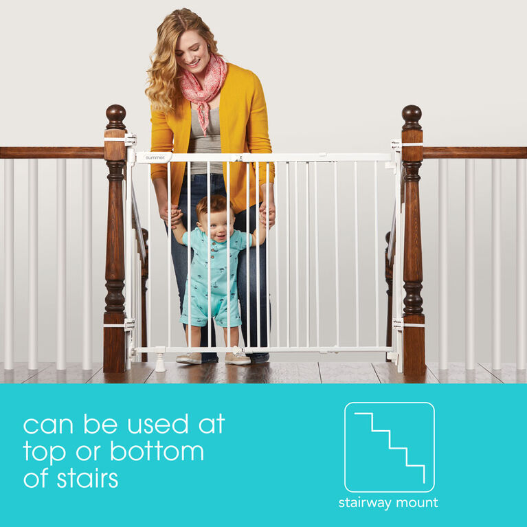 Metal Banister & Stair Gate