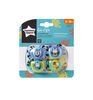 Suce pour bébé Tommee Tippee Closer to Nature – Moments de plaisir, de 6 à 18 mois – 4 unités (garçon).