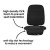 Diono Seat Guard Complete, Full Size Car Seat Protector For Under Child Car Seat, Crash Tested, Raised Edges, Thick Padding & Non Slip Backing For Durable Protection, Black