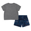 Ensemble T-shirt et Shorts Nike - Bleu - Taille 6 Mois