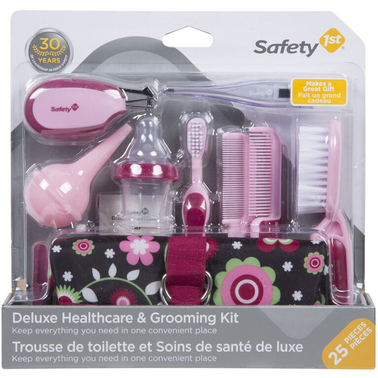 Trousse de soins et de toilette Deluxe de Safety 1st - Pink